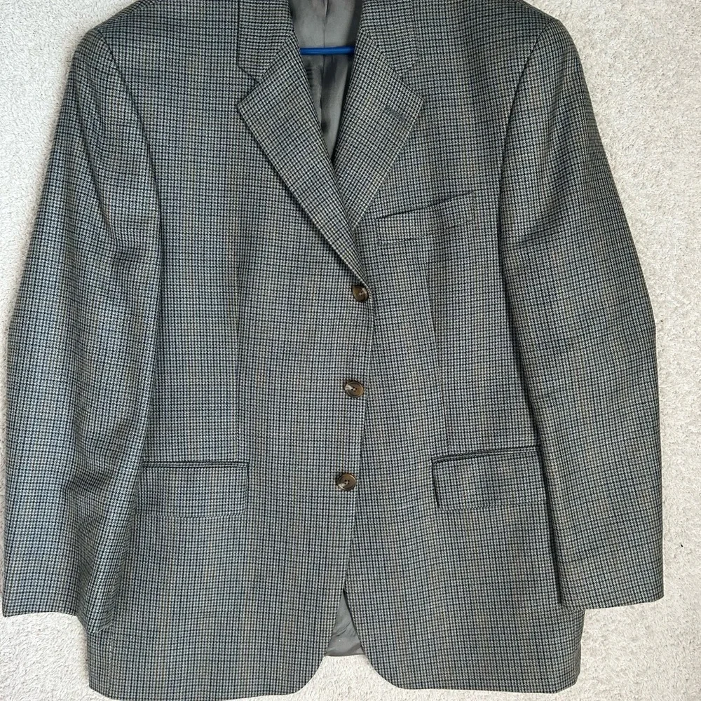 Vtg Chaps Ralph Lauren Sport Coat Mens 42 Silk And Wool Blazer. Union Made 80’s